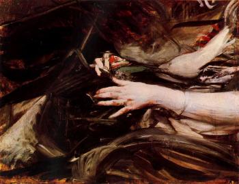 喬瓦尼 波爾蒂尼 Sewing Hands of a Woman 喬瓦尼 波爾蒂尼 Sewing Hands of a Woman